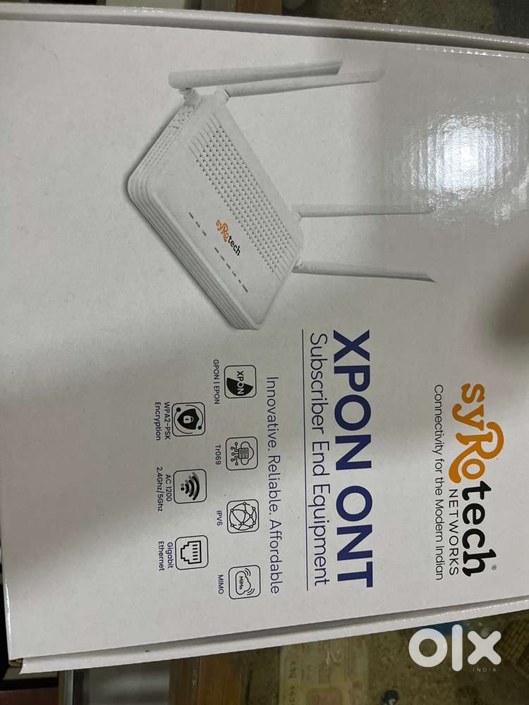 Xpon ont  dual band gigabyte router