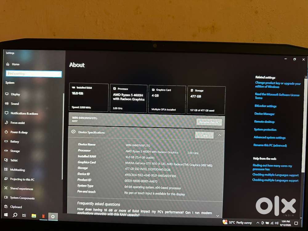 Lenovo Ideapad Gaming