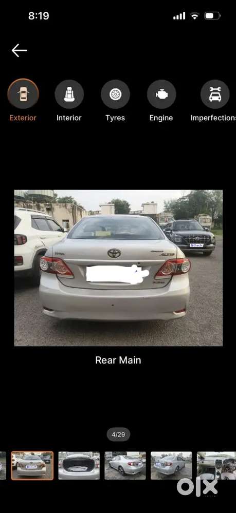 Toyota Corolla Altis 2012 Manual Diesel