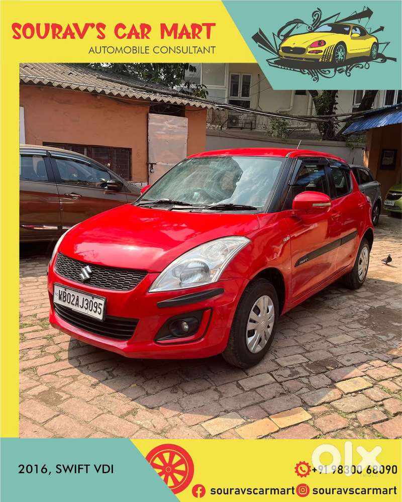 Maruti Suzuki Swift Vdi Bs Iv, 2016, Diesel