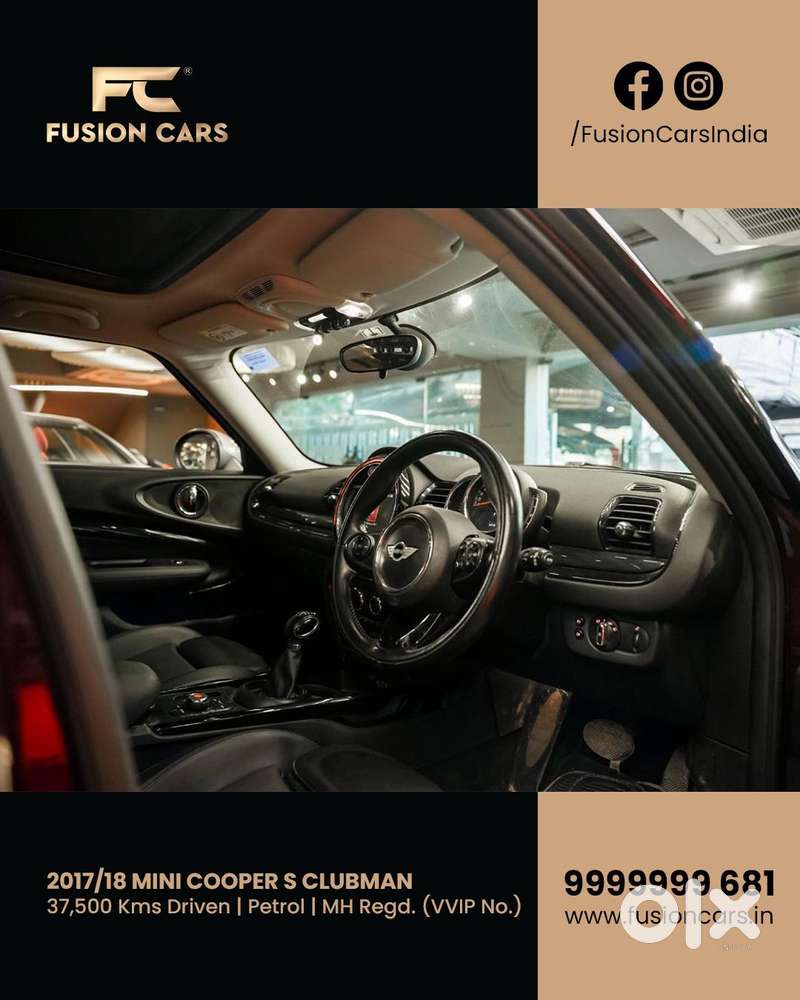 Mini Cooper Clubman S 5 Door, 2018, Petrol