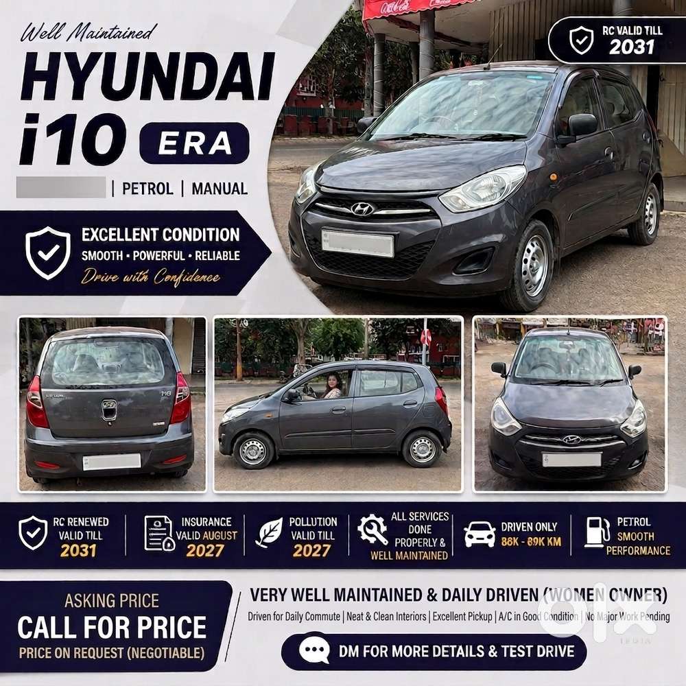 Hyundai I10 2010 Petrol Well Maintained