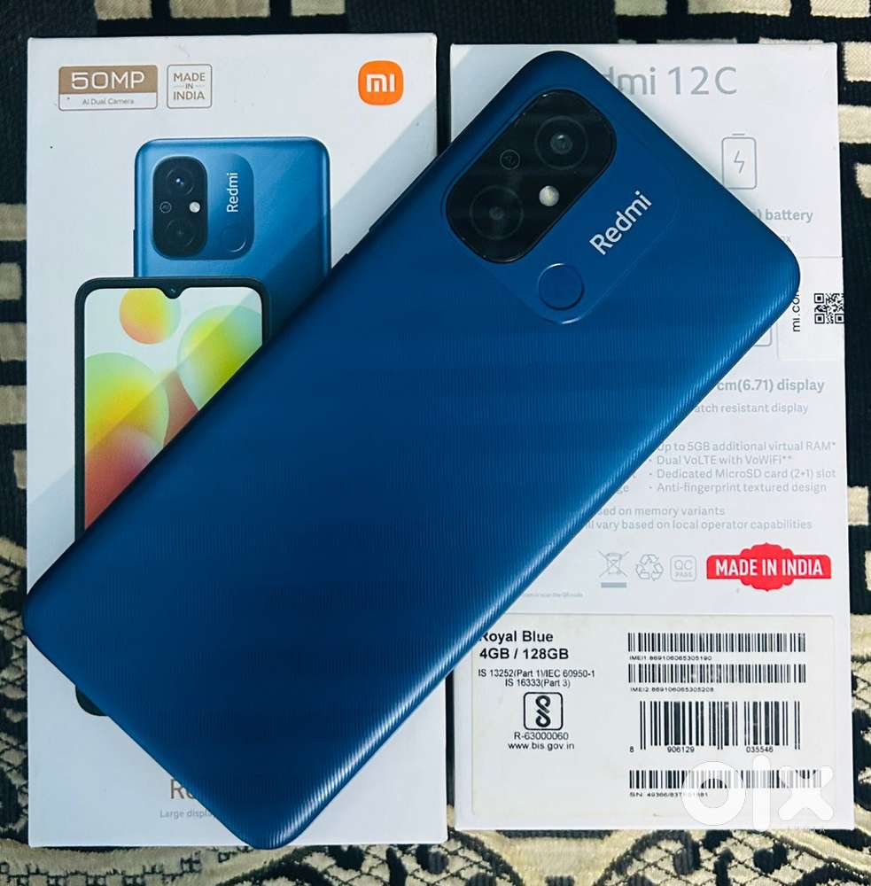 Urgent sale Redmi 12c in brand new condition