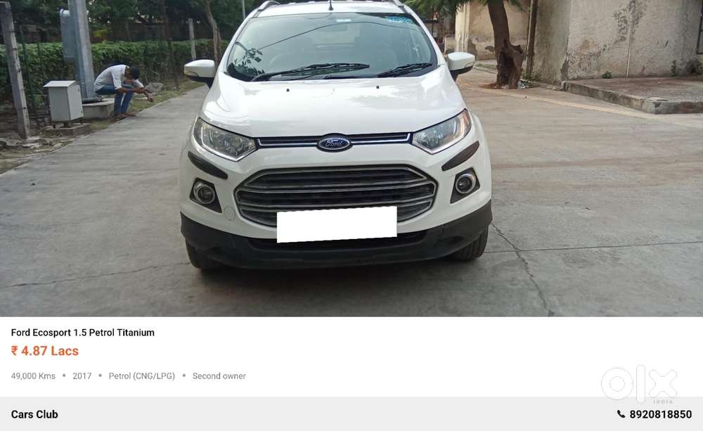 Ford Ecosport 1.5 Titanium Plus Sports, 2017, Cng & Hybrids