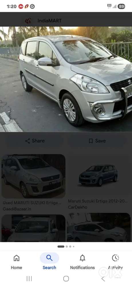 Maruti Suzuki Ertiga Vdi 2012
