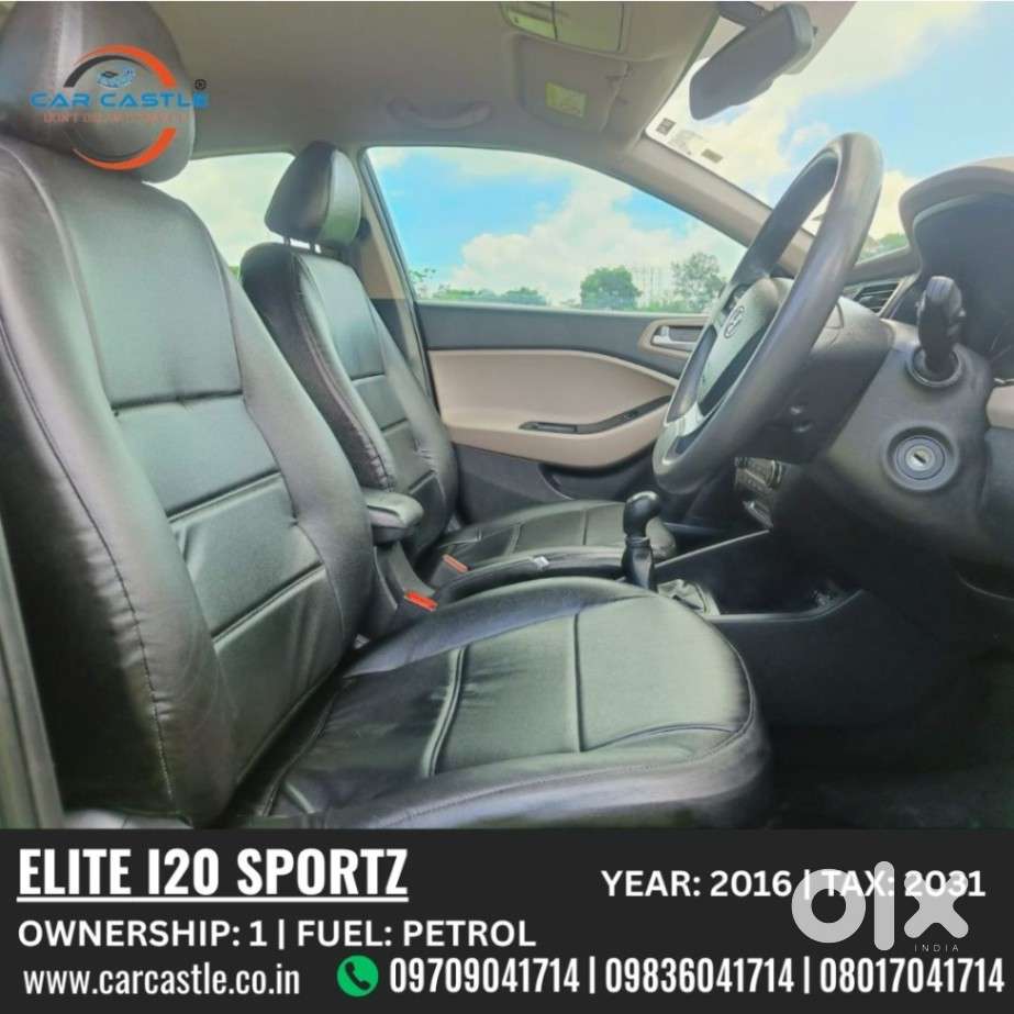 Hyundai Elite I20 Sportz 1.2, 2016, Petrol