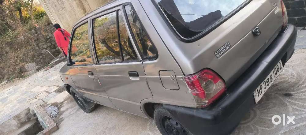 Fix Pzire On The Car 800 Maruti