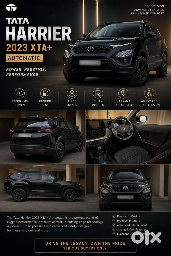 Tata Harrier Xta+ 2.0 L Kryotec Bs Vi, 2023, Diesel