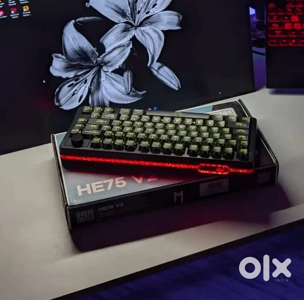 Hell effect gaming keyboard EPOMAKER HE75V2