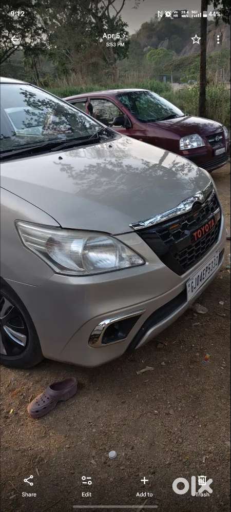 Toyota Innova Diesel 2013 Year