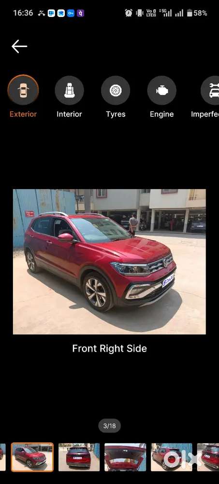 Volkswagen Taigun Topline  2022 Petrol 20000 Km Driven