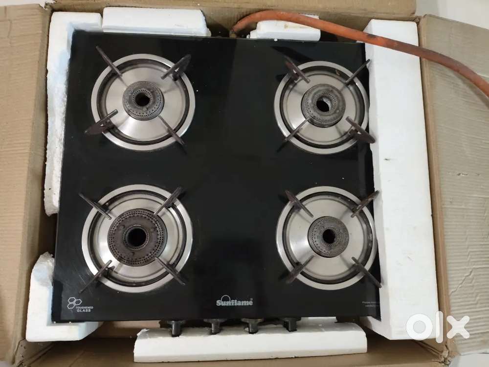 Sunflame crystal nexa 4 burner gas stove