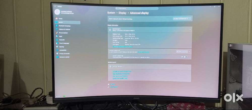 Marq(Flipkart) 321080p Full HD+ LED Gaming Monitor $ Curved VA Panel