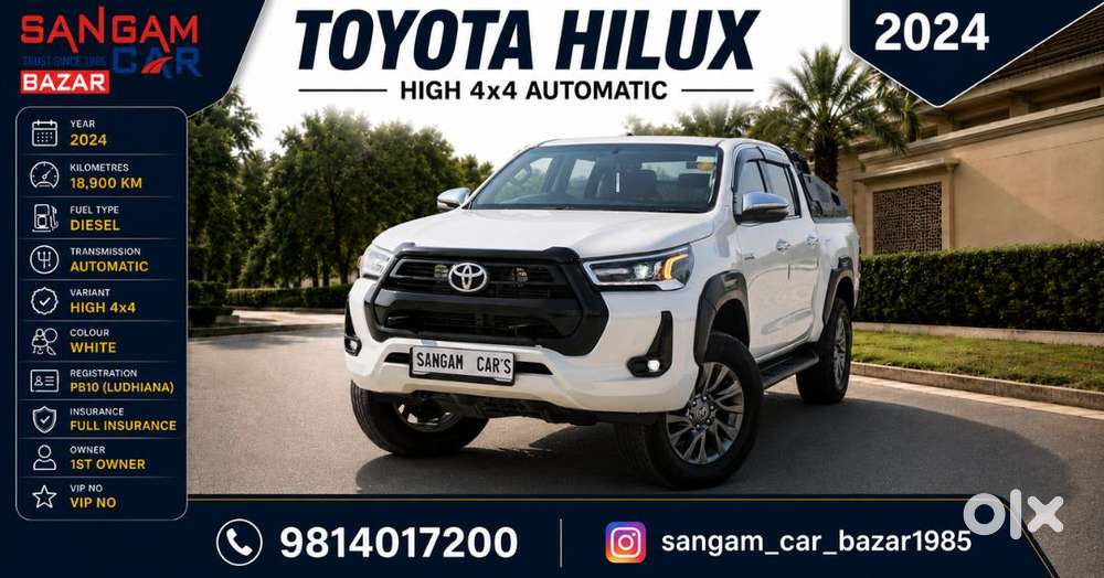 Toyota Hilux High Diesel Turbo Automatic, 2024, Diesel