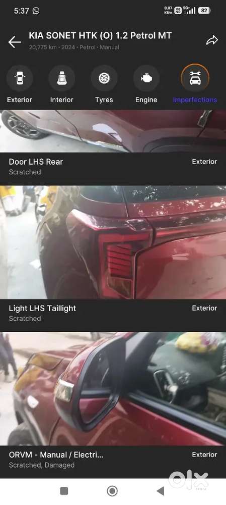 Kia Sonet Htk 2024 Drive