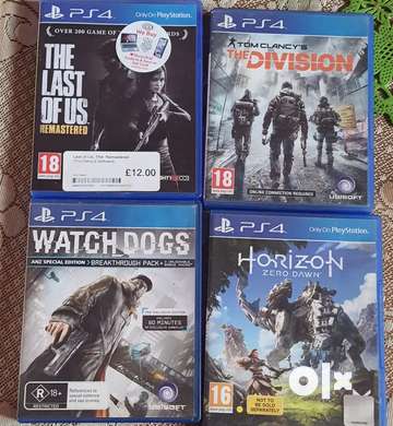 Olx best sale ps4 games