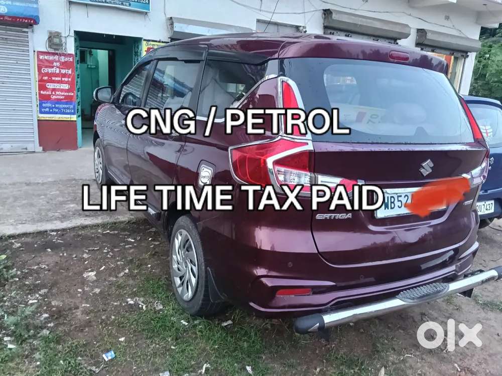2020 Maruti Suzuki Ertiga Vxi Cng Life Time Tax
