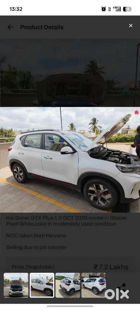 Kia Sonet 2020 Petrol Well Maintained