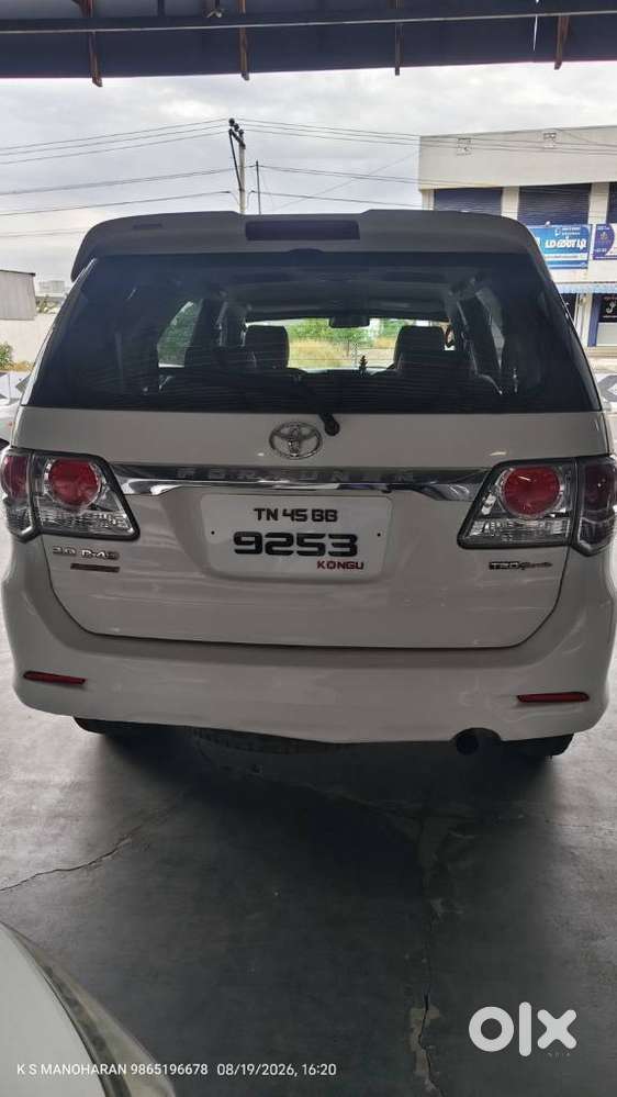 Toyota Fortuner 3.0 4x2 Automatic, 2012, Diesel