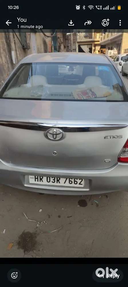 Toyota Etios 2014 Petrol 85000 Km Driven