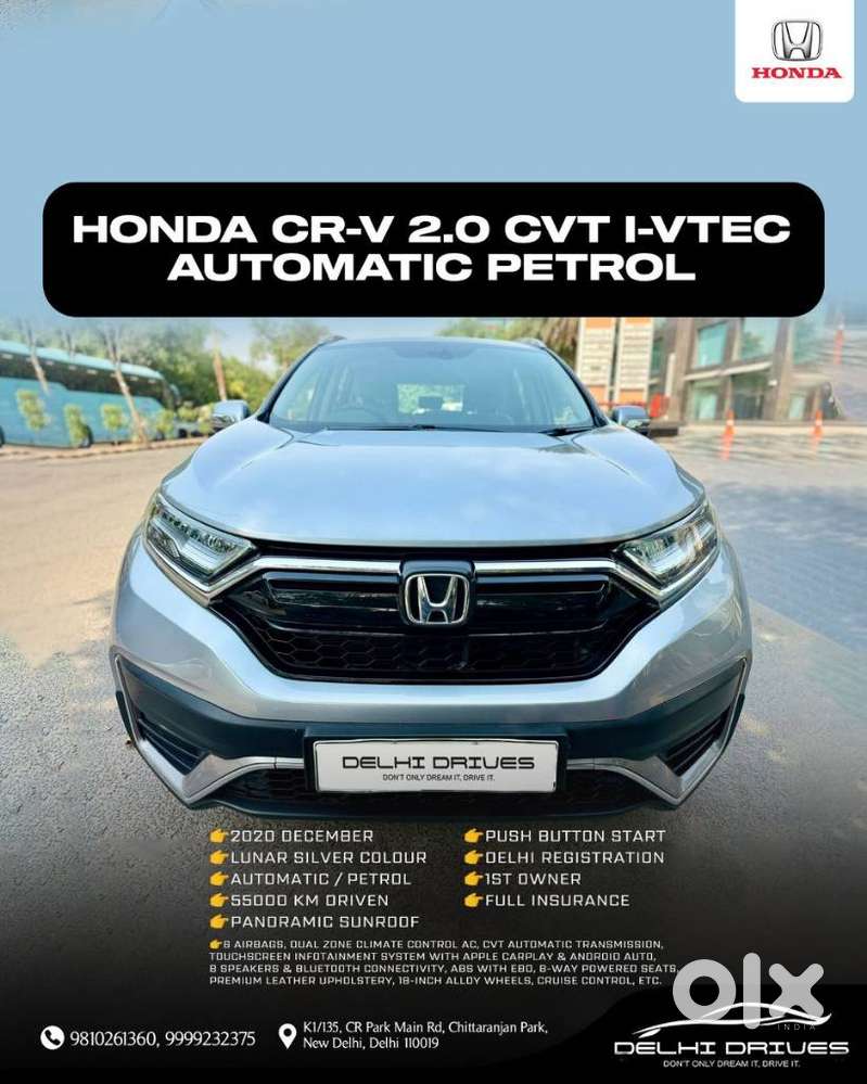 Honda Cr-v 2.0l I-vtec 2wd Cvt, 2020, Petrol