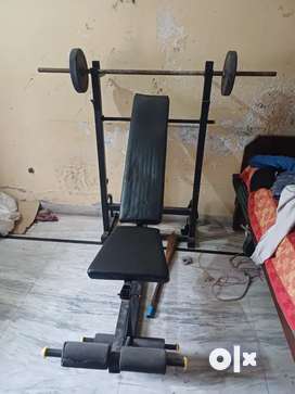 Multipurpose gym best sale bench olx