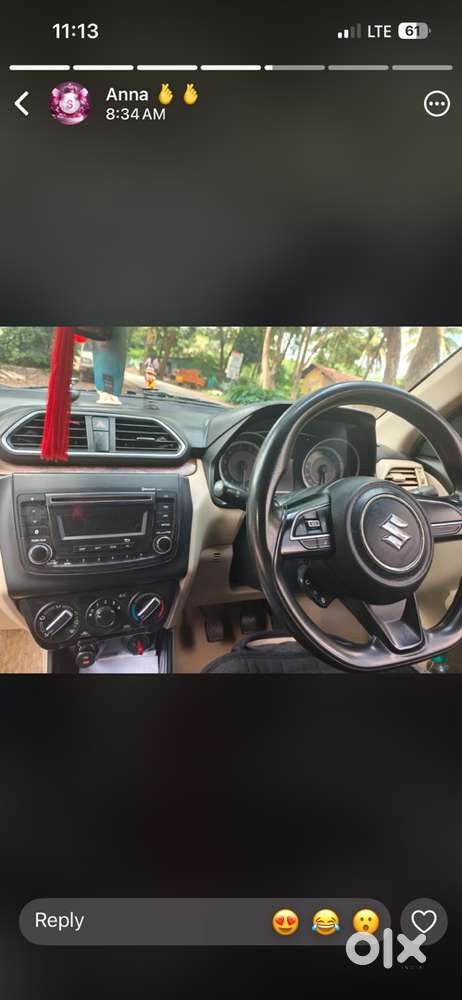 Maruti Swift Dzire 2017 - Third Owner