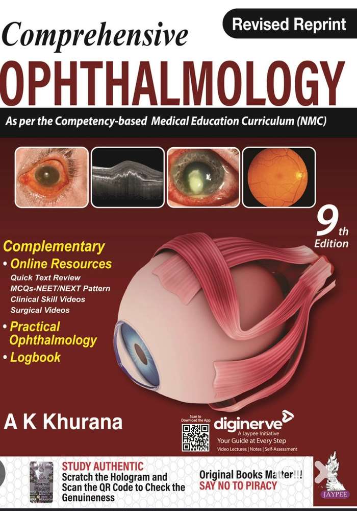 Ak khurana ophthalmology