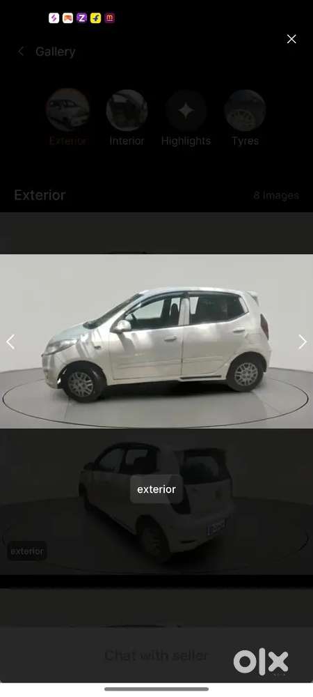 Hyundai I10 Cng + Petrol On Paper Cng