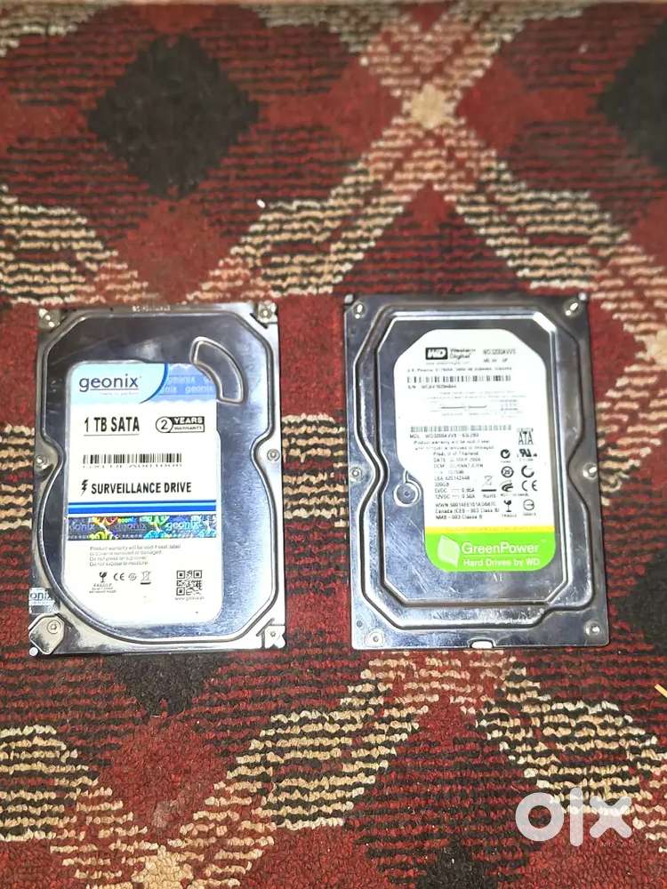 {Two hard disk for sale in offer price}