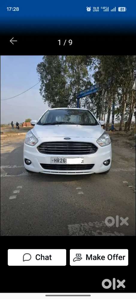 Ford Figo Aspire 2016 Cng(not On Paper) & Petrol 76000 Km Driven