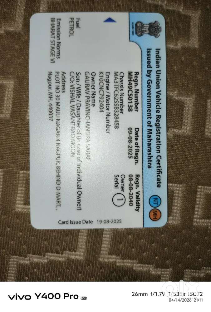 Showroom Condition, One Handed, Super Milege Car.