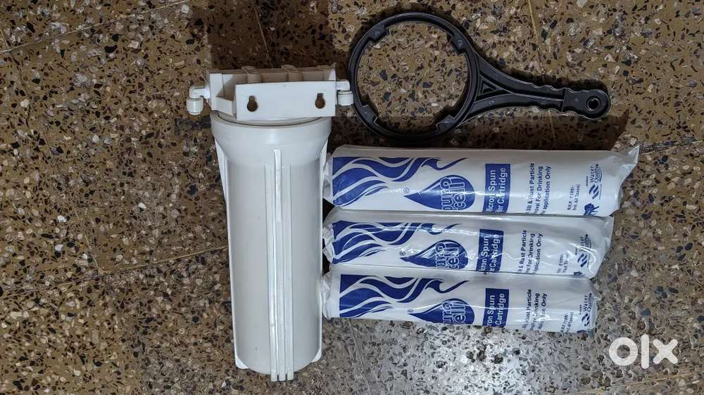 Ro filter+ holder+ filter bowl