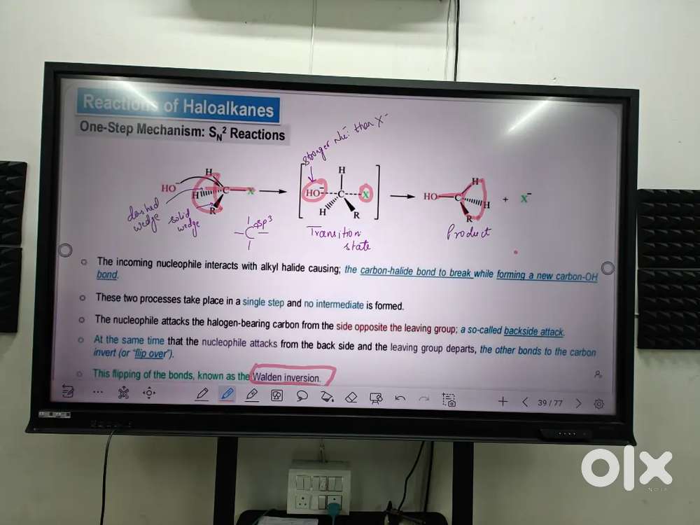 Android Smartboard Interactive Flat Panel 75 Inch for teaching