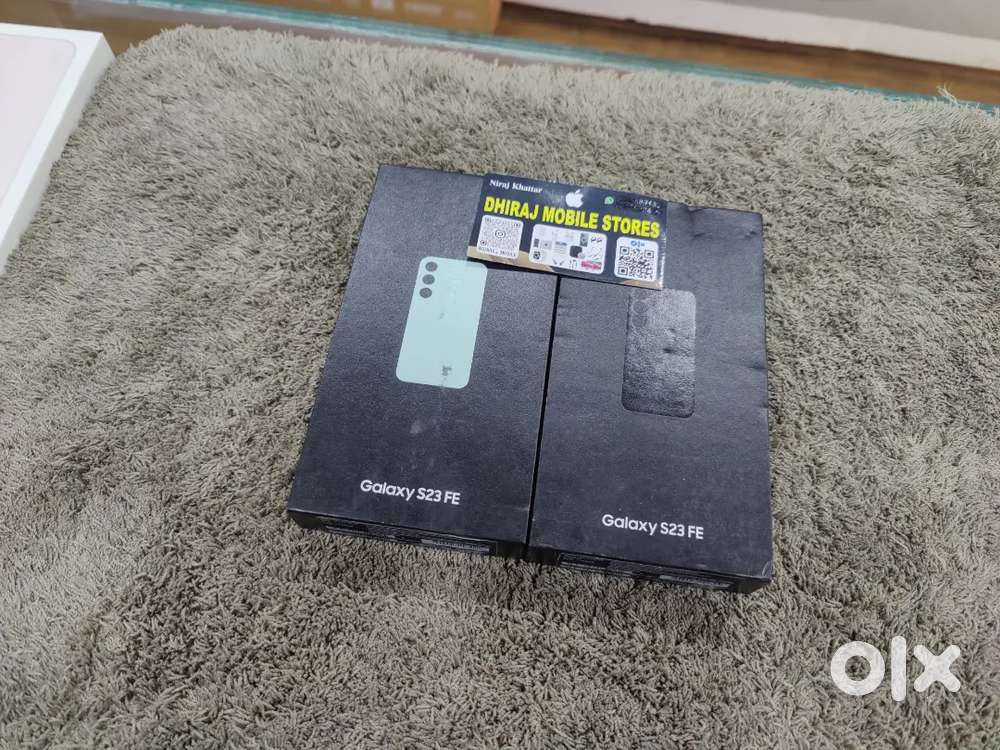 Samsung S23FE 8 256gb Indian New Box pack at Dhiraj mobile store ...