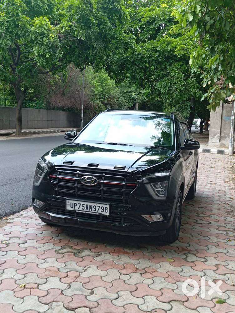 Hyundai Creta 1.5 S Plus Knight Petrol, 2022, Petrol