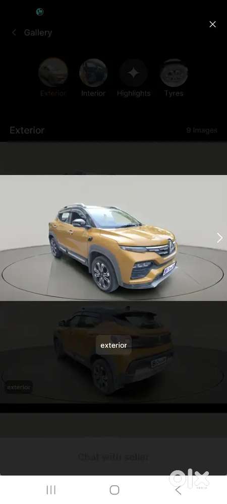 Super Condition Dual Tone 2022 Model Renault Kiger For Sale