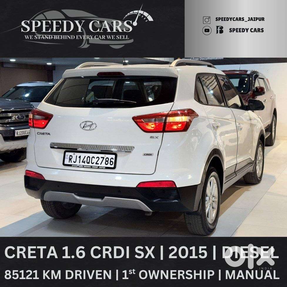 Hyundai Creta 1.6 Crdi Sx, 2015, Diesel
