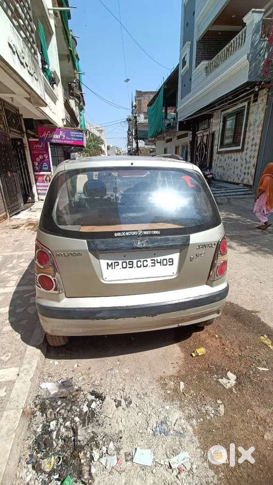 Hyundai Santro Xing 2008 Lpg 65000 Km Music System Ac Power Steering