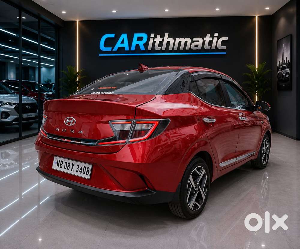 Hyundai Aura Sx Plus Crdi Automatic, 2021, Diesel