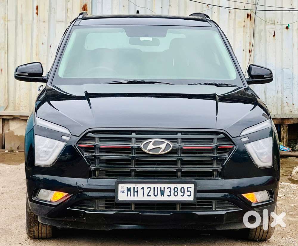 Hyundai Creta 1.5 S Plus Knight Petrol, 2022, Petrol