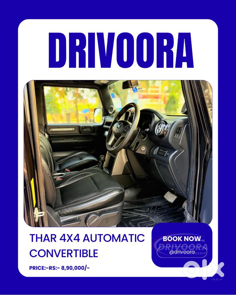 Model: Thar 4x4 Automatic Convertible