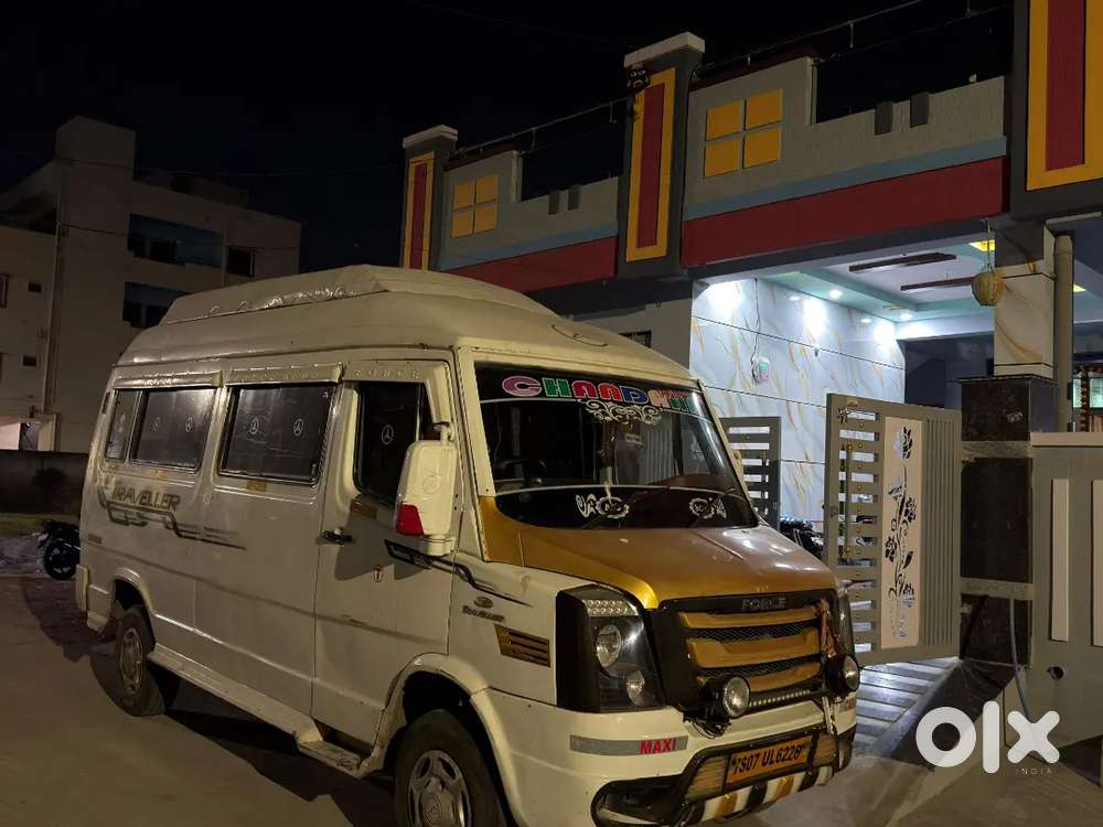 12-seater (driver + 12 Passengers) Tempo Traveller In