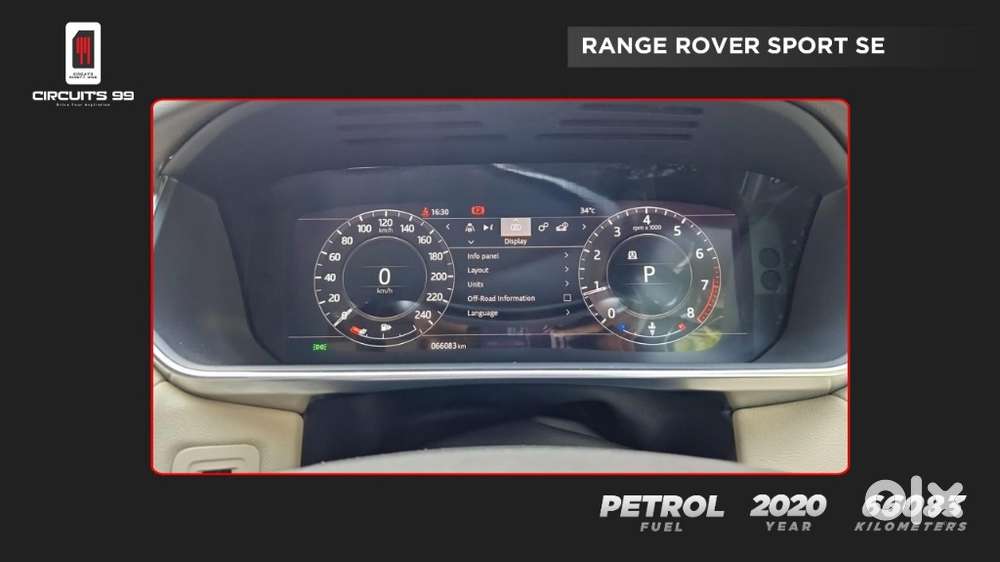 Land Rover Range Sport Se, 2020, Petrol