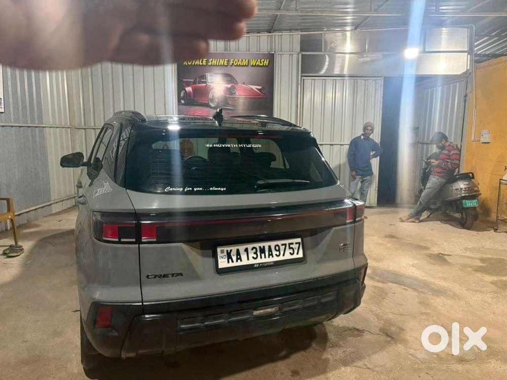 Hyundai Creta Facelift 2025 Diesel At Knight Edition Dual Tone Shadow
