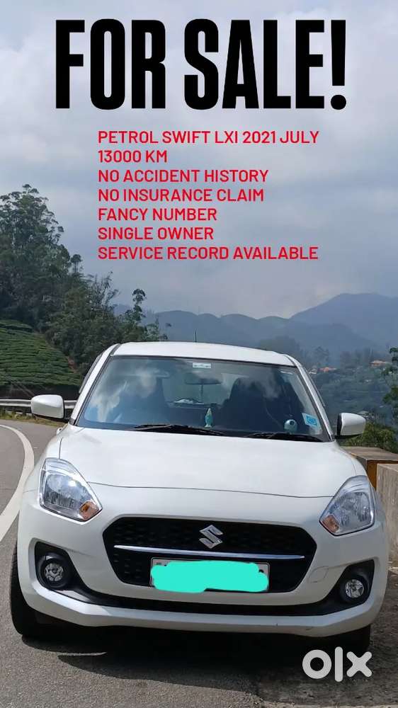 Maruti Suzuki Swift 2021 Petrol 13000 Km Driven