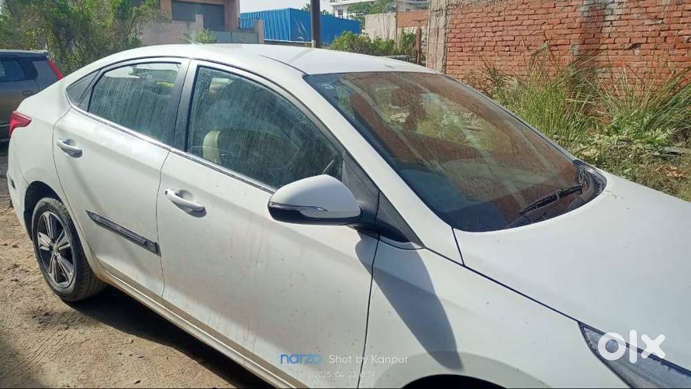 Sedan Car White Colour