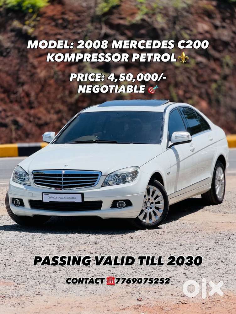 Mercedes-benz C-class C 200, 2008, Petrol