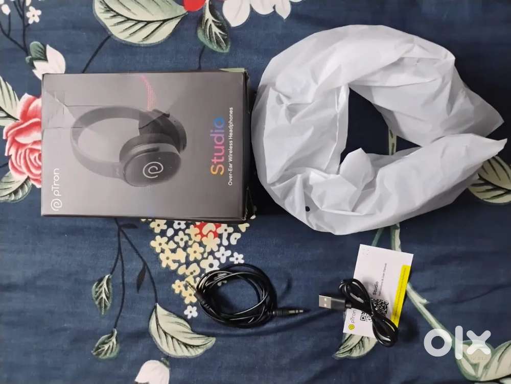 Ptron Headphone (Blue colour) for Gaming And Music