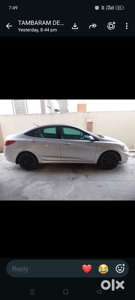 Hyundai Verna Fluidic 1.6 Crdi Sx Opt, 2011, Diesel